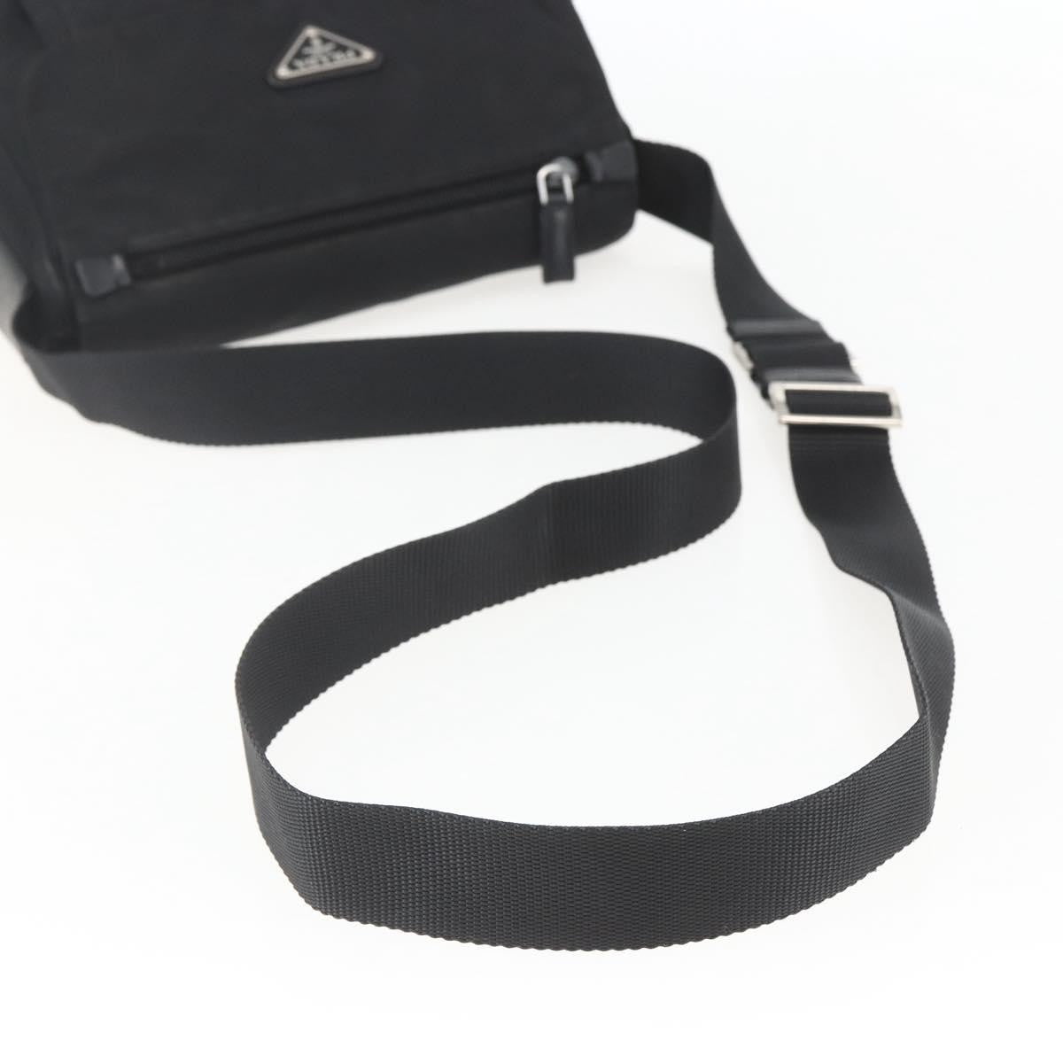 Prada Buckle Messenger Bag Tessuto