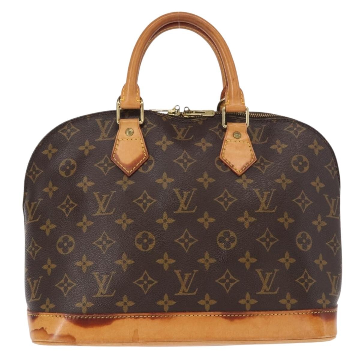 Louis Vuitton Alma Handbag Monogram Canvas