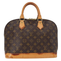 Louis Vuitton Alma Handbag Monogram Canvas