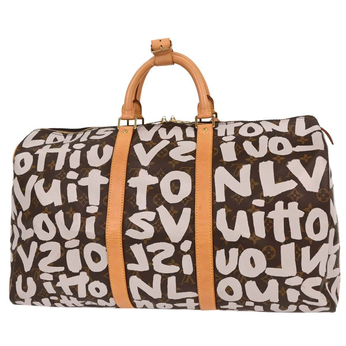 Louis Vuitton Keepall Bag Limited Edition Monogram Graffiti