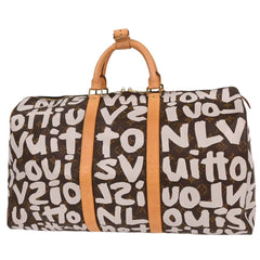 Louis Vuitton Keepall Bag Limited Edition Monogram Graffiti