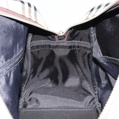 Burberry Nova Check Bowling Bag Canvas