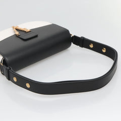 Versace Virtus Flap Messenger Bag Leather