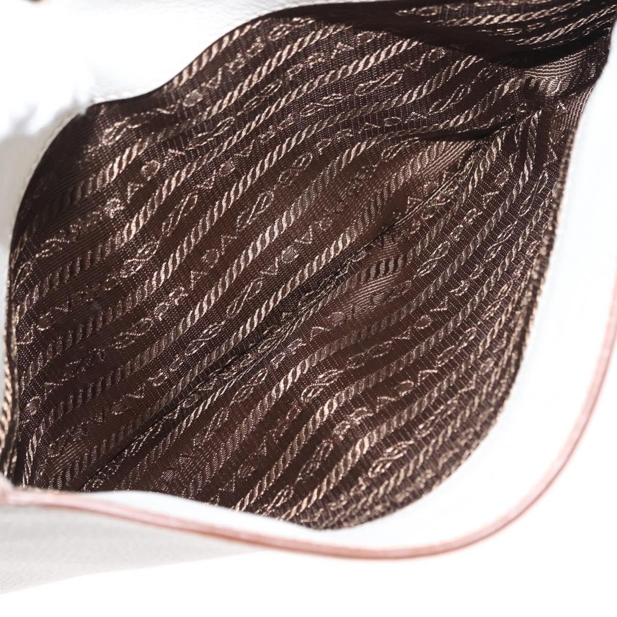 Prada Flap Crossbody Bag Vitello Daino