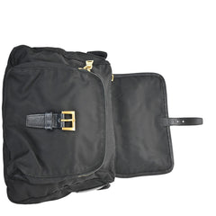 Prada Buckle Messenger Bag Tessuto
