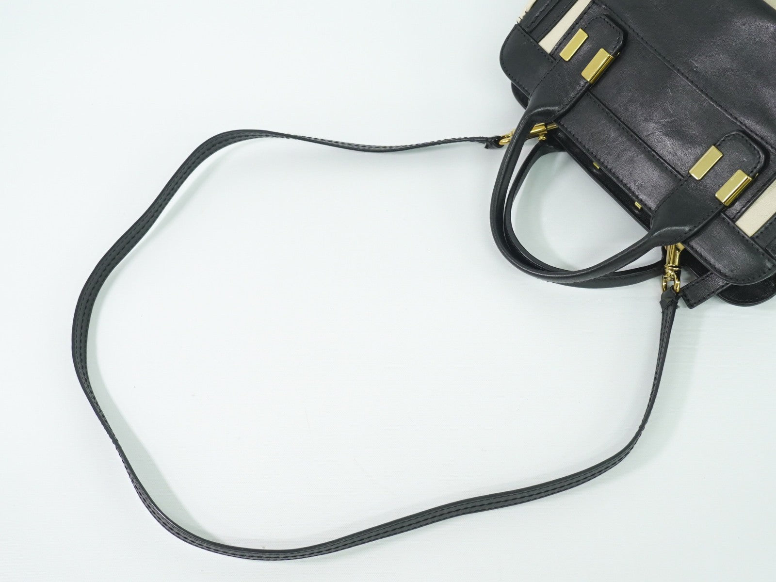 Chloe Alice Satchel Leather