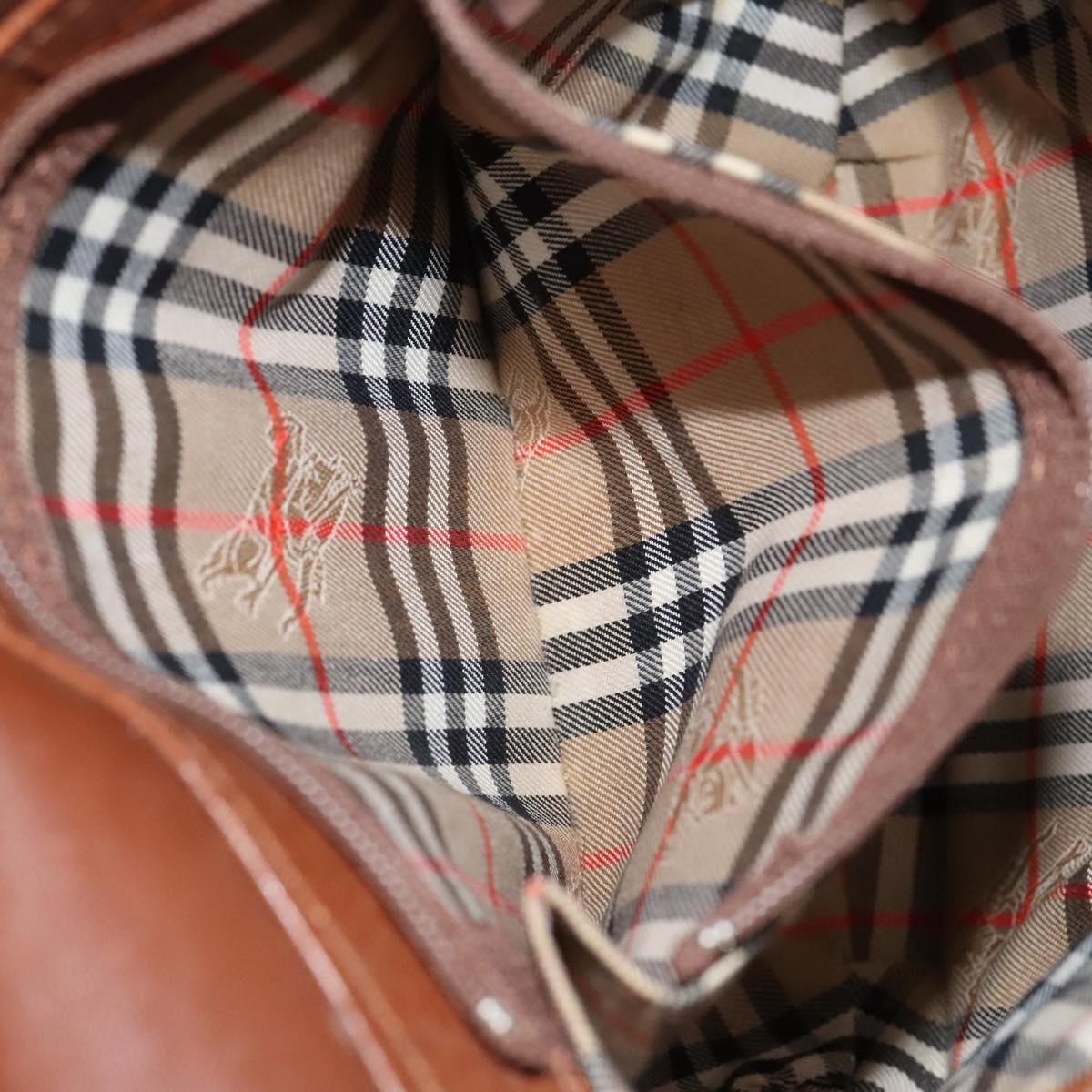 Burberry Flap Shoulder Bag Leather