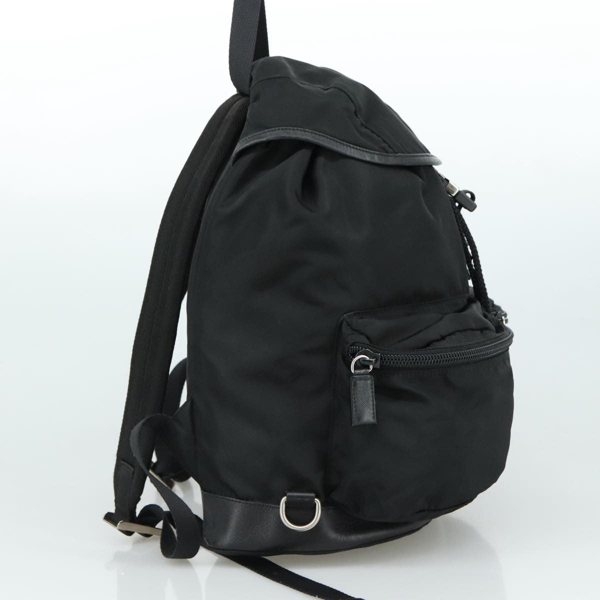 Prada Double Front Pocket Backpack Tessuto