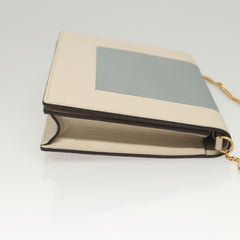 Celine Chain Shoulder Bag Leather