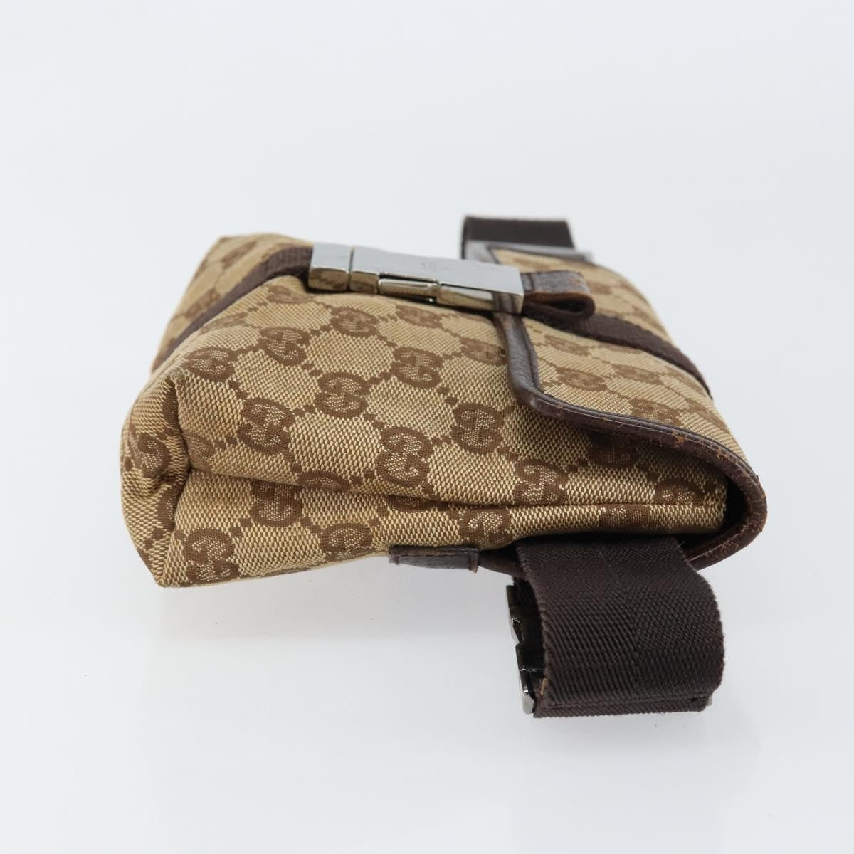 Gucci Buckle Belt Bag GG Canvas
