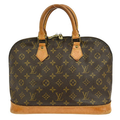 Louis Vuitton Alma Handbag Monogram Canvas