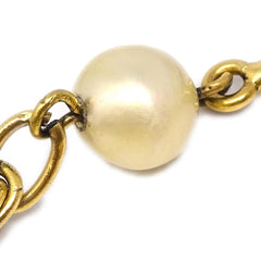 Chanel CC Star Bracelet Metal with Crystals and Faux Pearl