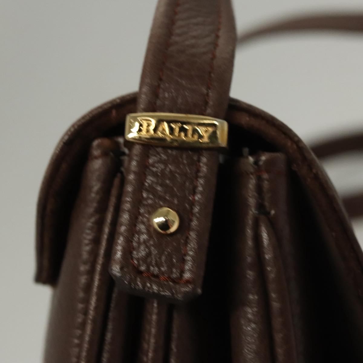 Bally Vintage Shoulder Bag Leather