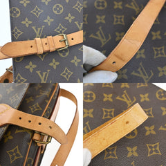 Louis Vuitton Cartouchiere Handbag Monogram Canvas
