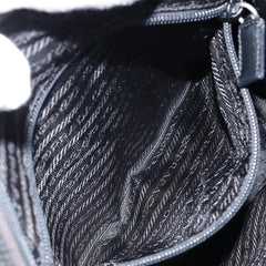 Prada Double Buckle Flap Messenger Bag Tessuto