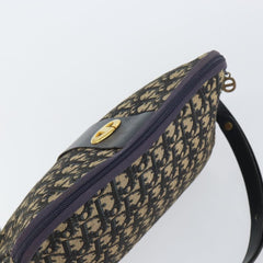 Christian Dior Vintage CD Trotter Handbag Canvas