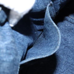 Prada Canapa Convertible Tote Denim