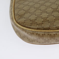 Celine Vintage Macadam Shoulder Bag Macadam Canva  Vinyl