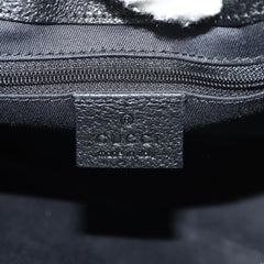 Gucci Vintage Ring Tote GG Canvas with Leather