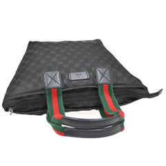 Gucci Web Zip Tote GG Nylon
