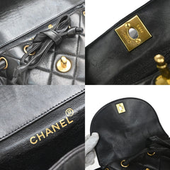 Chanel Vintage CC Pocket Backpack Quilted Lambskin