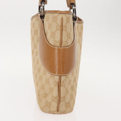Gucci Vintage Ring Tote GG Canvas with Leather