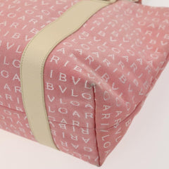 Bvlgari B.Zero1 Logomania Bag Canvas with Leather