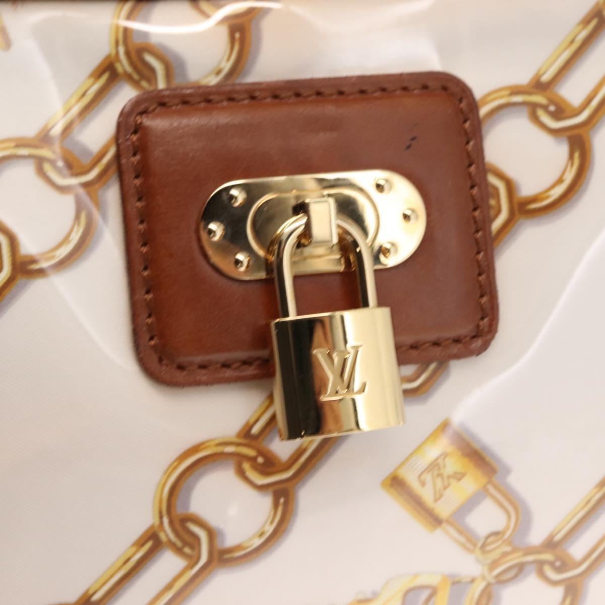 Louis Vuitton Charms Cabas PVC Over Printed Silk