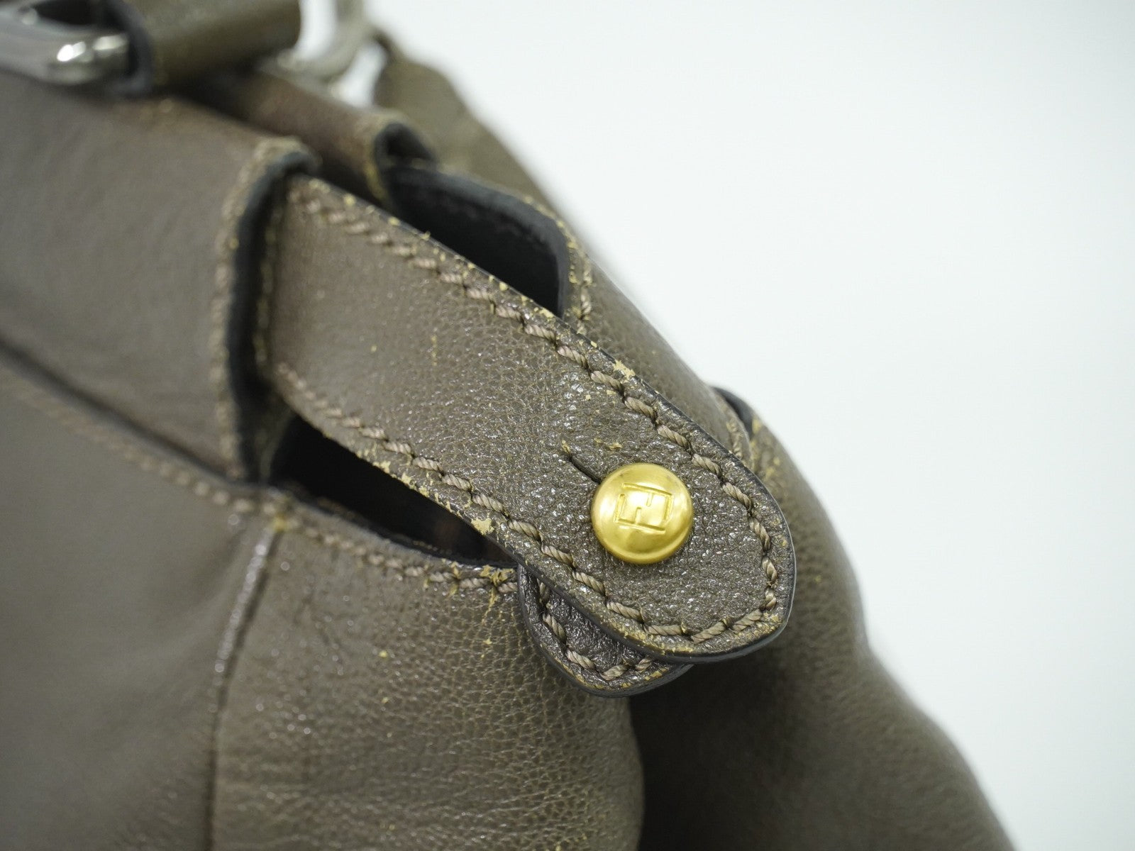 Fendi Peekaboo Bag Leather