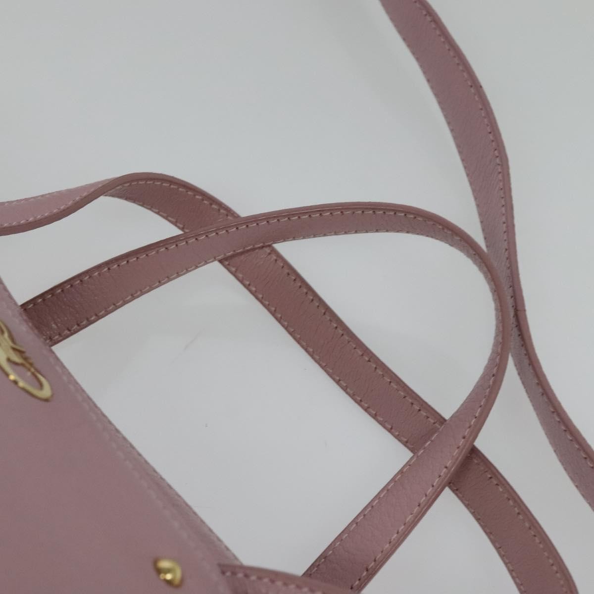 Salvatore Ferragamo Gancini Tote Leather
