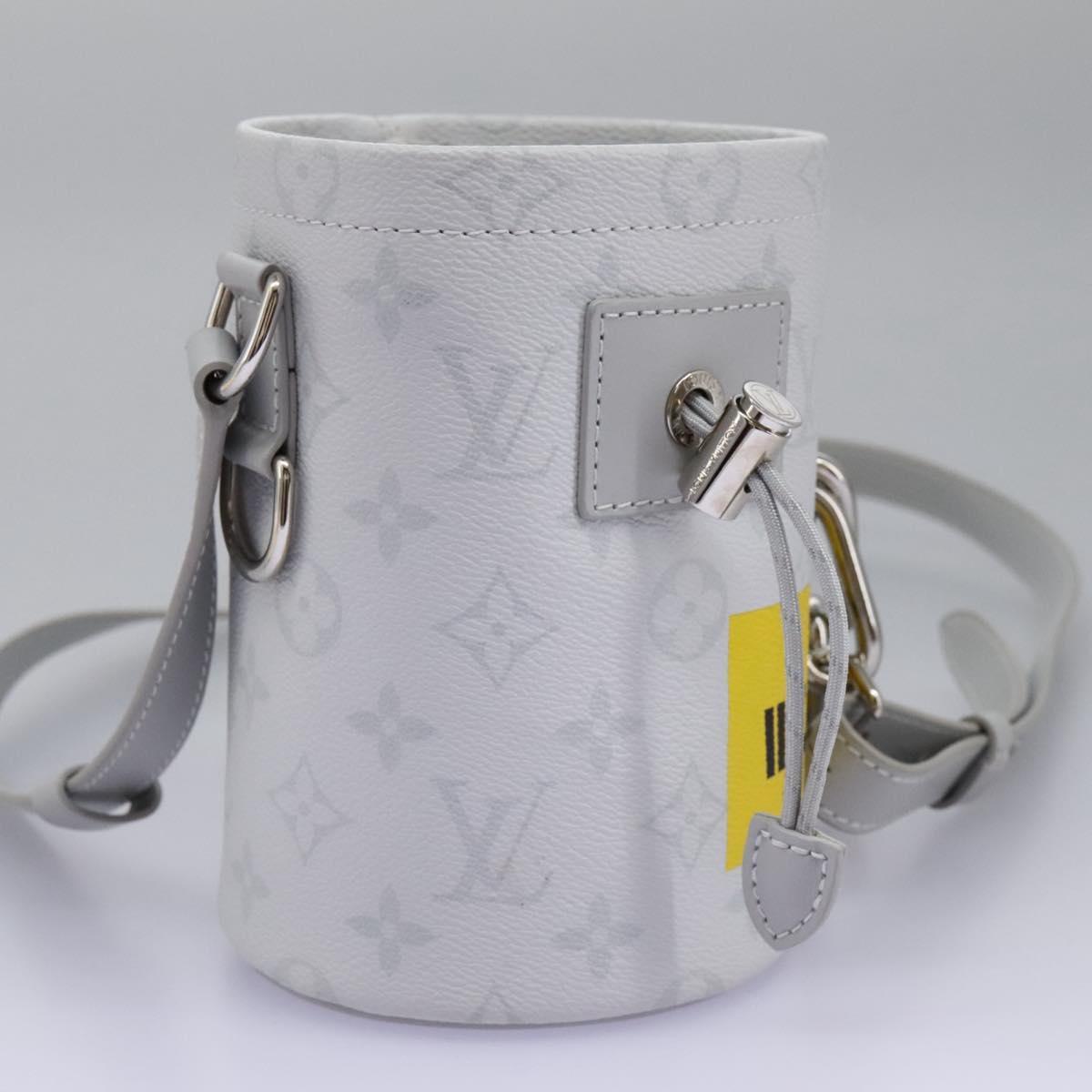 Louis Vuitton Chalk Nano Bag Limited Edition Logo Story Monogram Canvas