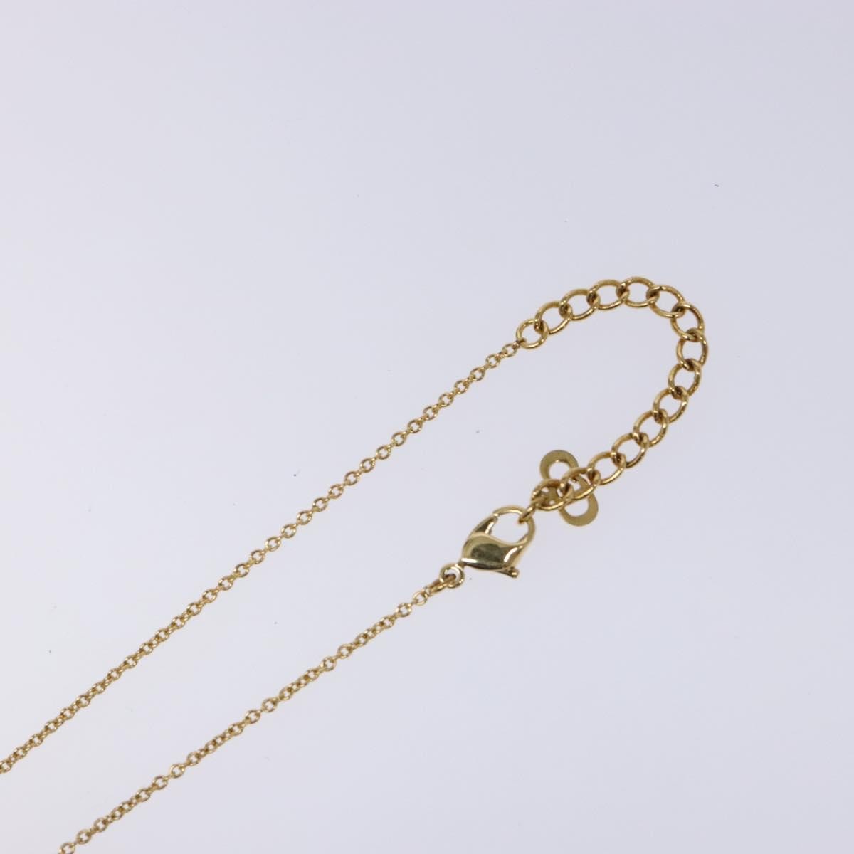 Christian Dior CD Pendant Necklace Metal