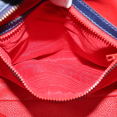 Celine Circle Logo Handbag Leather