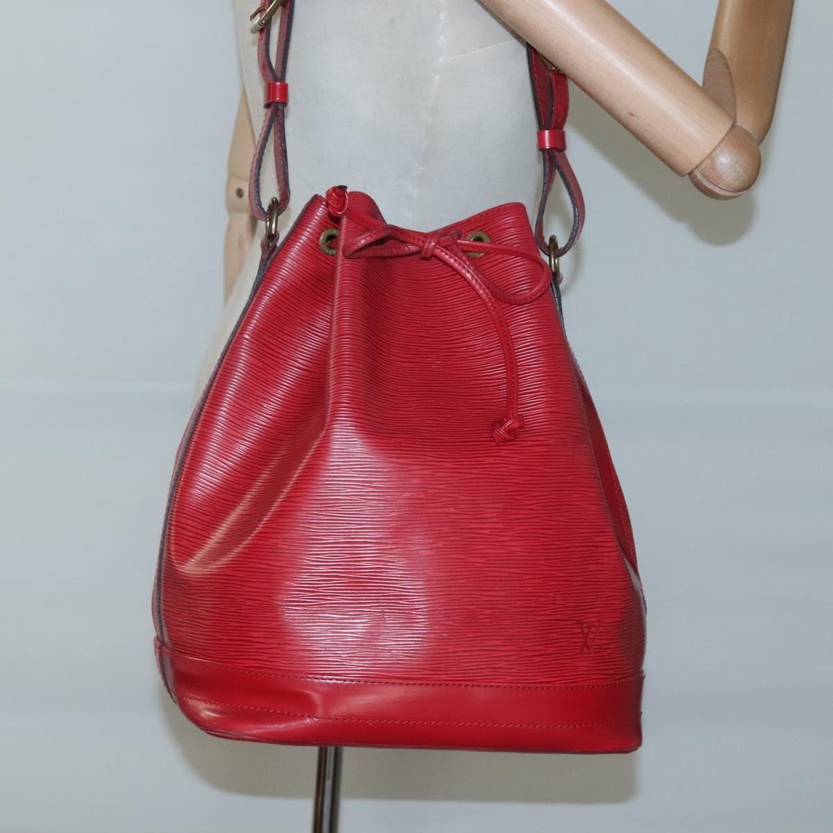 Louis Vuitton Noe Handbag Epi leather