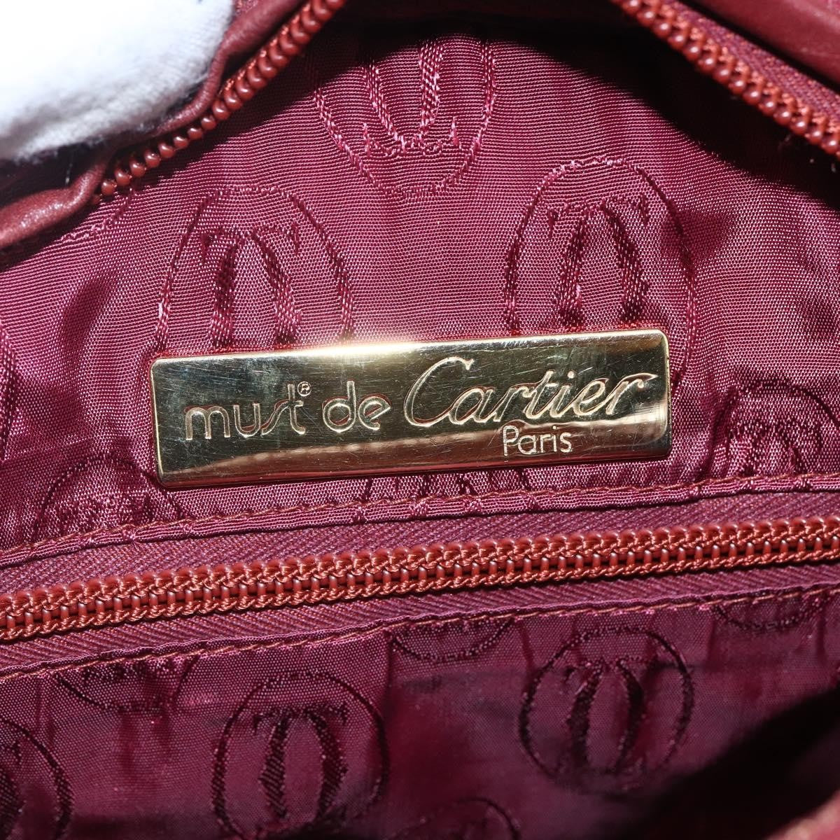 cartier Must de Cartier Shoulder Bag Leather