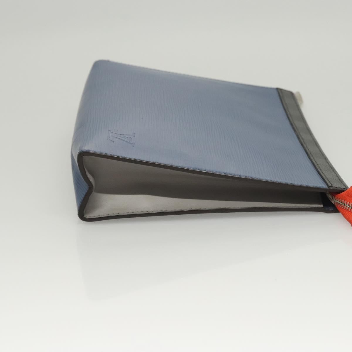 Louis Vuitton Pochette Voyage Epi Leather with Damier Graphite