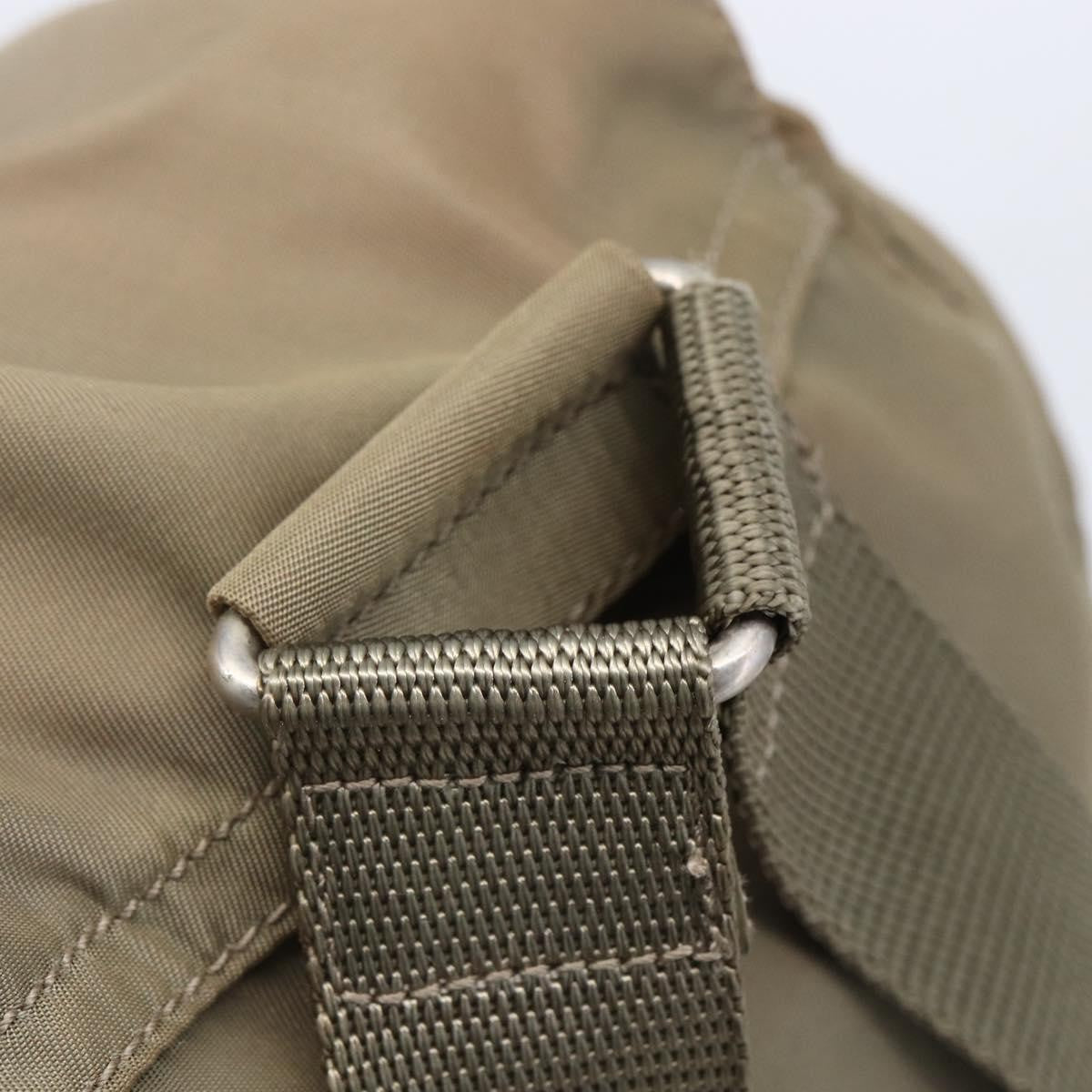 Prada Front Pocket Buckle Backpack Nylon