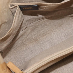 Fendi Pequin 2Bag Canvas and Leather