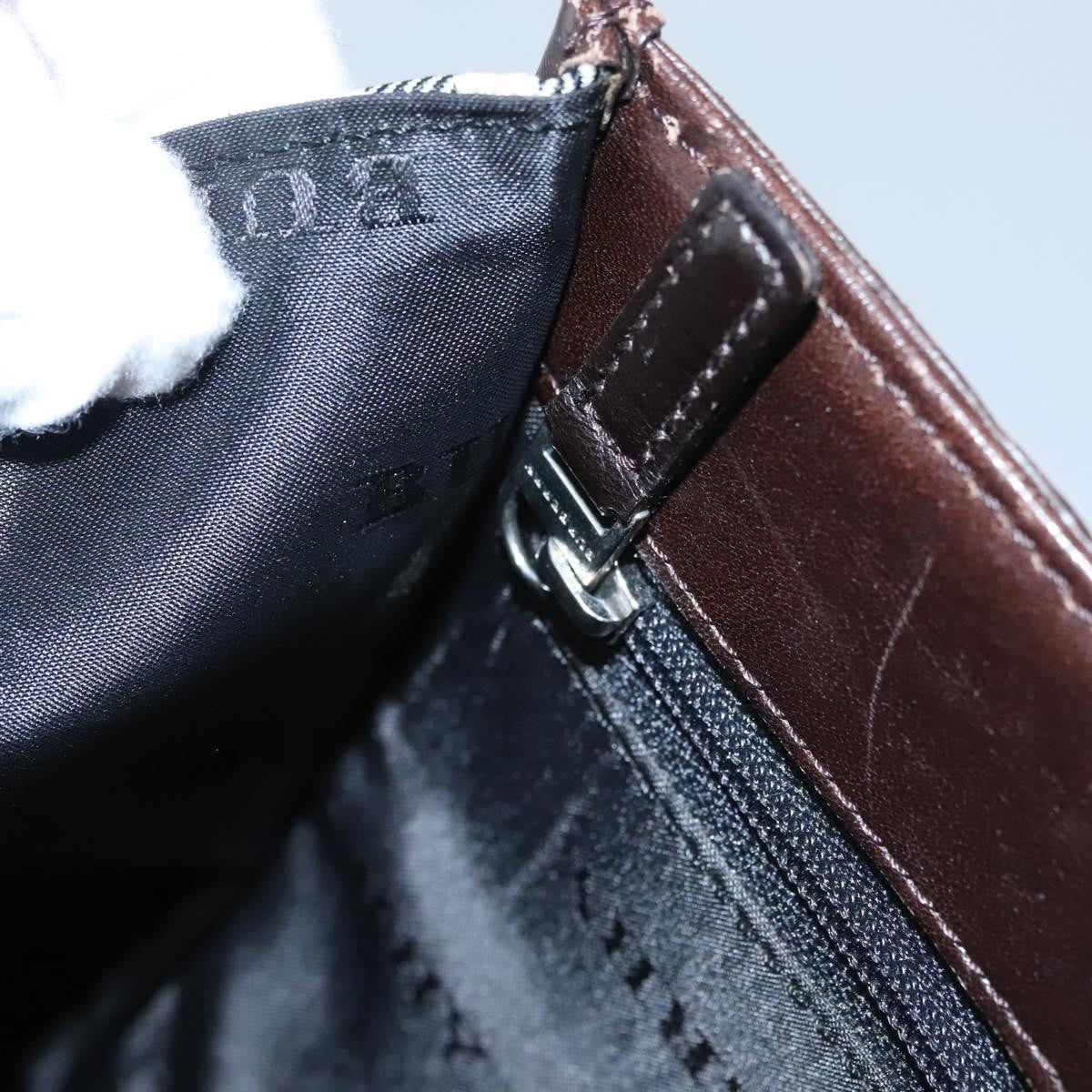 Burberry Nova Check Tote Canvas and Leather