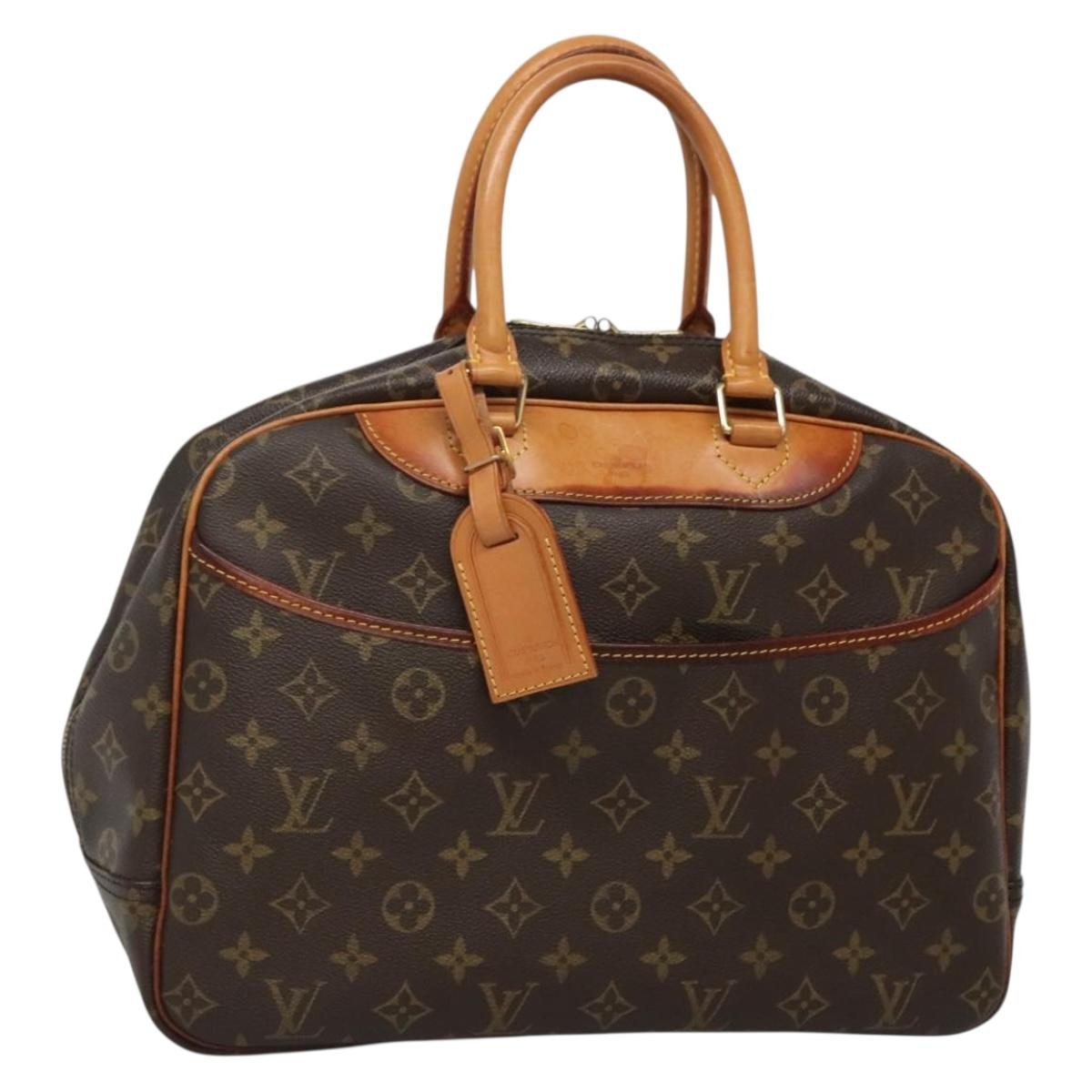 Louis Vuitton Deauville Handbag Monogram Canvas