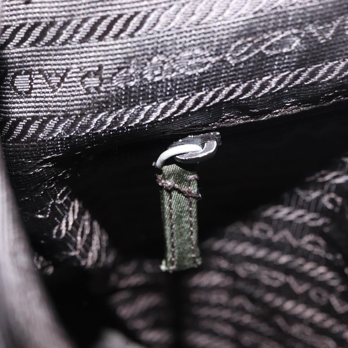 Prada Buckle Messenger Bag Tessuto