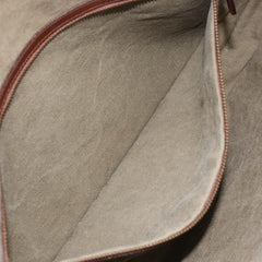 Gucci Vintage Bamboo Hobo Canvas