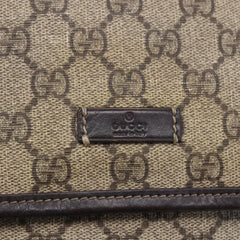 Gucci Flap Messenger GG Coated Canvas