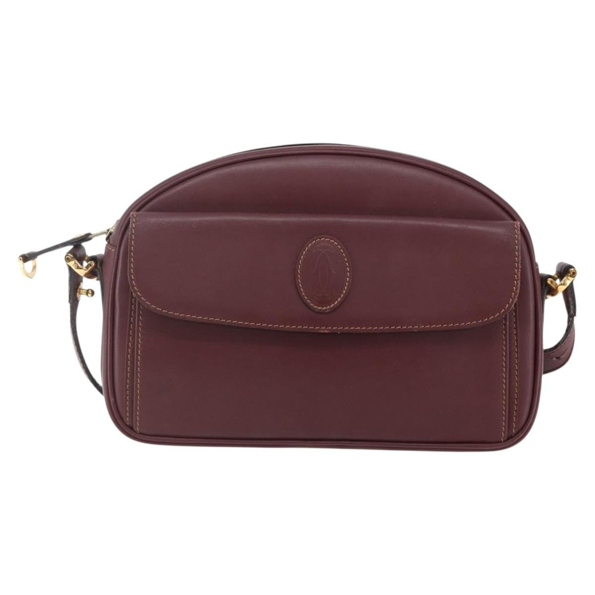 cartier Must de Cartier Shoulder Bag Leather