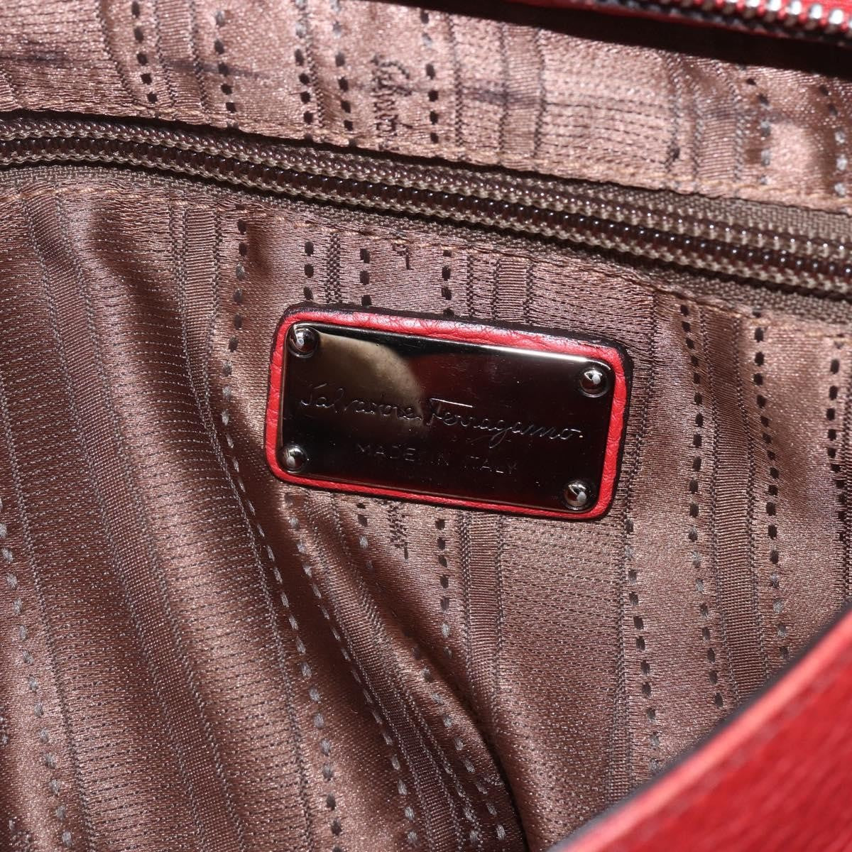 Salvatore Ferragamo Sofia Satchel Grainy Leather