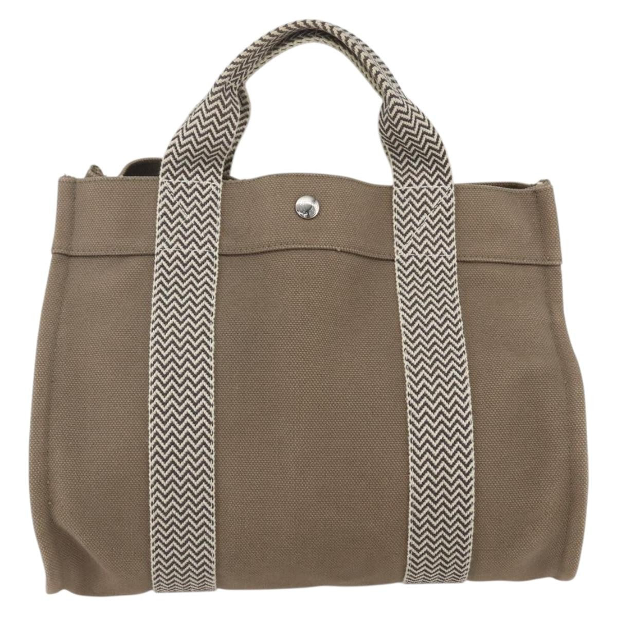 Hermes Cannes Tote Toile Canvas