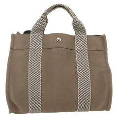 Hermes Cannes Tote Toile Canvas