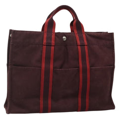 Hermes Fourre Tout Tote Canvas