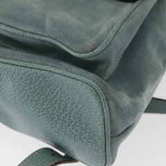 Gucci Vintage Bamboo Backpack Suede
