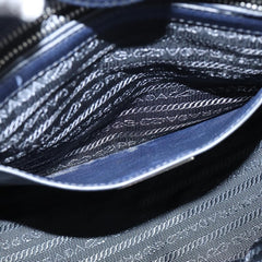 Prada Cuir Convertible Shopping Tote Leather